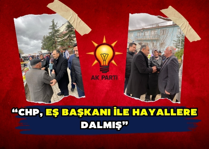 “CHP, eş başkanı ile hayallere dalmış”